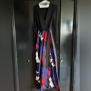 Diane Von Furstenberg floral wrap dress